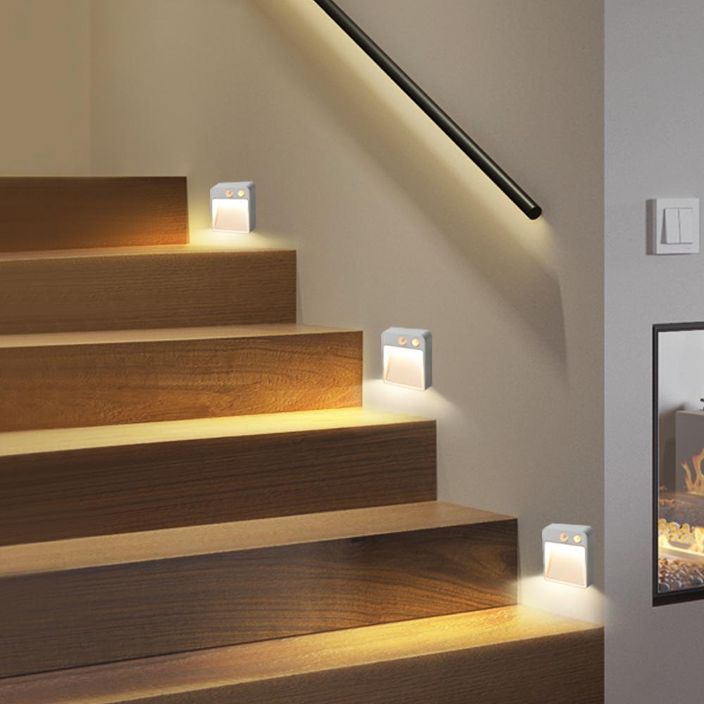 Bañador de suelo - iluminación automática de escalones y zonas de paso