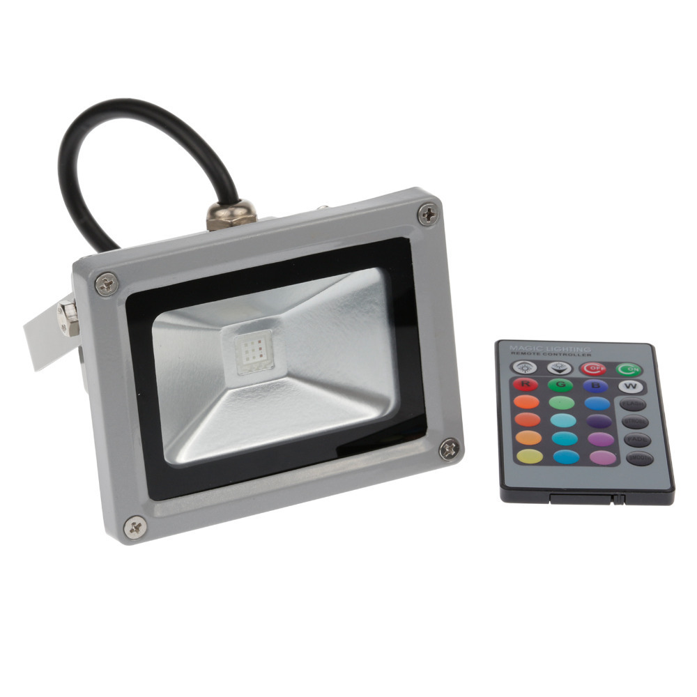 Proyector LED color RGB, potencia 10W, 20W, 30W y 50W