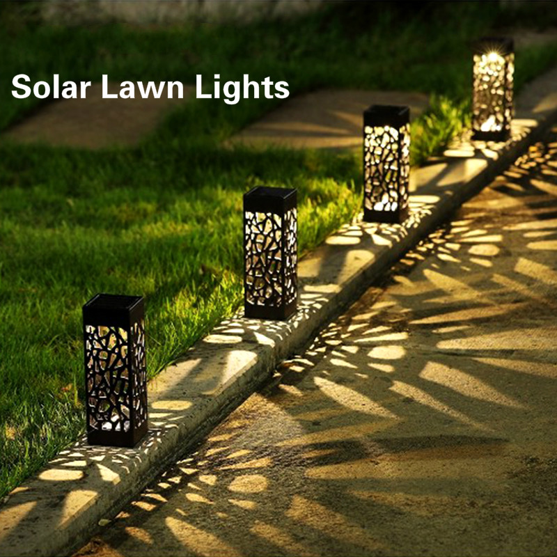 Luminaria solar para suelos paseos jardines