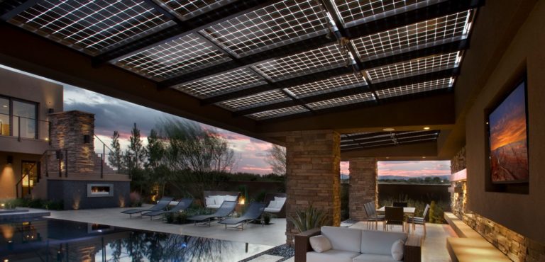 Pérgola Solar - ENERGIA SOLAR - La Belleza De La Tecnología Junto Con
