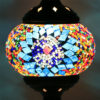 Lámpara echa a mano con mosaicos de cristal colores estilo árabe marroquí, portalámparas E27. - Imagen 28