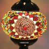 Lámpara echa a mano con mosaicos de cristal colores estilo árabe marroquí, portalámparas E27. - Imagen 20